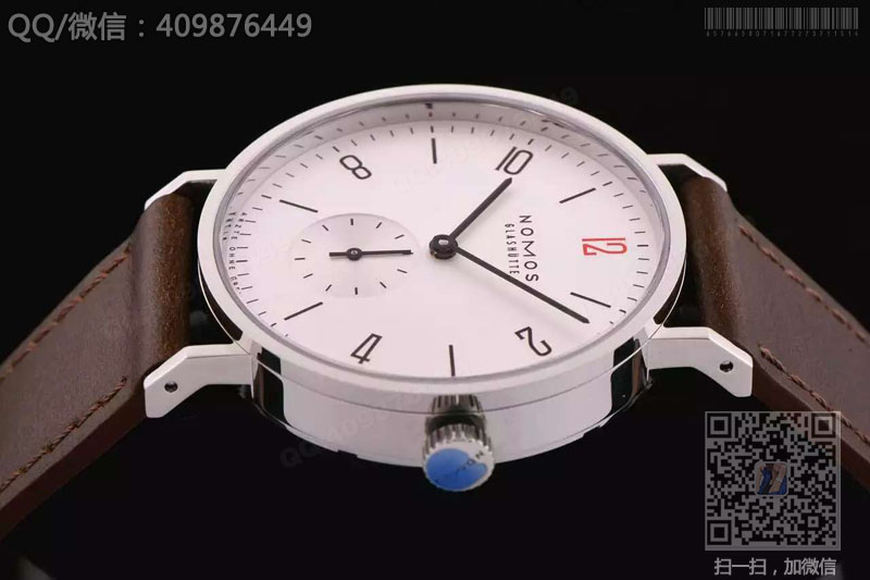 [NOOB] NOMOS Tangomat collection 601 watch with white dial and red lettering